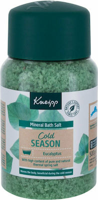 Kneipp Bath Salt Cold Season with Cystals with Fragrance Eucalyptus 500gr