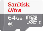 Sandisk Ultra microSDXC 64GB Clasa 10 U1 A1 UHS-I