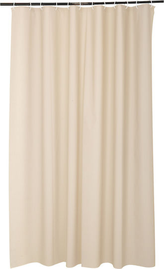 Douceur d'Intérieur Shower Curtain 180x200cm Taupe