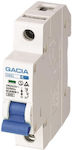 Gacia 1-Pole Automatic Circuit Breaker 16A 6KA 500-43002