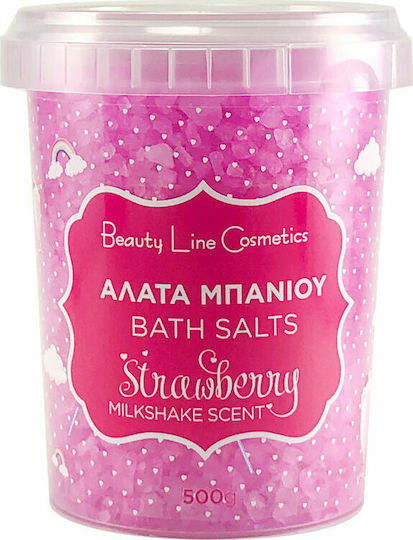 Beauty Line Badesalze Strawberry Milkshake 500gr