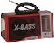Waxiba XB-792 Tabletop Radio Rechargeable with Bluetooth Red