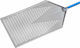 GI.METAL Azzurra Stainless Pizza Shovel Perforated 60x40cm