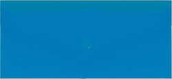 Optima Transparent File Folder with Blue Button Economix