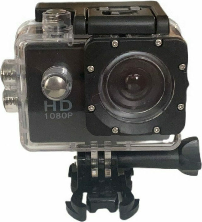 DDX3000 Action Camera Full HD (1080p) Υποβρύχια (με Θήκη) Μαύρη με