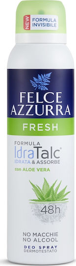 Felce Azzurra Fresh Idratalc with Aloe Vera Deo Deodorant 48h Spray 150ml