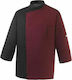 Egochef Coat Chef Burgundy with Long Sleeve