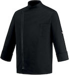 Egochef Chef Long Sleeve Microfiber Jacket Black