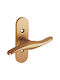 Conset C435 Verriegelung Fenstergriff Oro Matt C435WS26S26