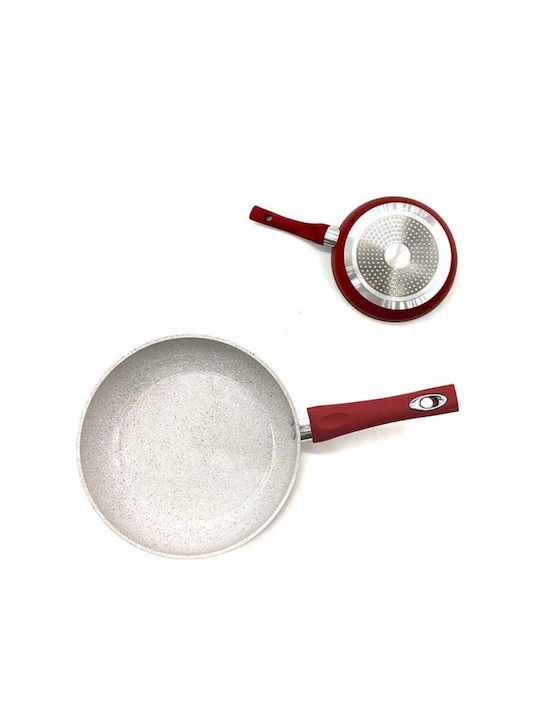 Homestyle Marble Pan made of Aluminum with Stone Coating 20cm