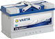Varta Batterie Auto Blue Dynamic F16 mit Kapazität 80Ah und CCA 740A