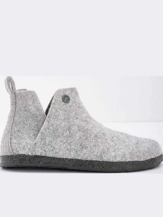 Andermatt Shearling Затворени Дамски Чехли Сив Тясна Форма