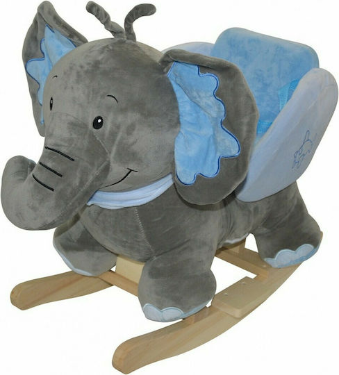 KBC Toys Schaukelspielzeug Elefant für 18++ Monate mit Geräuschen Gray
