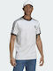 Adidas Adicolor Classics 3-Stripes Ανδρικό T-shirt Κοντομάνικο Λευκό