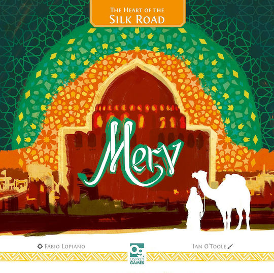 Board Game Merv: The Heart of the Silk Road for 1-4 Players 14+ Years Old (EN) Osprey Publishing