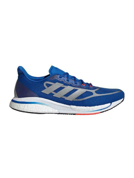 Supernova Sport Shoes Running Football Blue / Silver Metallic / Solar Red