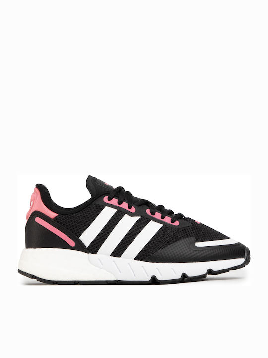 ZX 1K Boost Sneakers Core Black / Cloud White / Hazy Rose