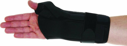 Adco 03291 Wrist Splint 16cm with Thumb Left Side Black