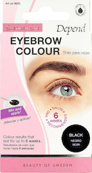 Depend Cosmetics Eyebrow Colour Комплект за грижа на веждите в черен цвят