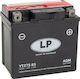 LP Batteries AGM Μπαταρία Μοτοσυκλέτας YTZ7S-BS 100A με Χωρητικότητα 6Ah