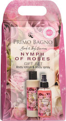 Primo Bagno Nymph of Rose Set pentru femei cu Loțiune de corp Primo Bagno Nymph of Rose Set pentru femei cu Loțiune de corp