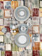 Cryspo Trio Pinelies Beige Porcelain Dinnerware Set 20pcs