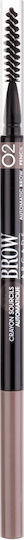 Vivienne Sabo Arcade Waterproof Eyebrow Pencil 02 Soft Brown