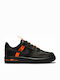 Nike Παιδικά Sneakers Force 1 LV8 KSA Black / Total Orange
