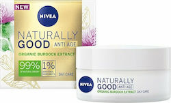 Nivea Naturally Good Anti Age Feuchtigkeitsspendende Gesichtscreme Tag 50ml