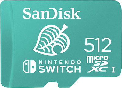 Sandisk Nintendo Switch microSDXC 512ГБ Клас 10 U3 V30 UHS-I