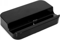 Charging Stand and Cable micro USB in Black color (DSMMB)