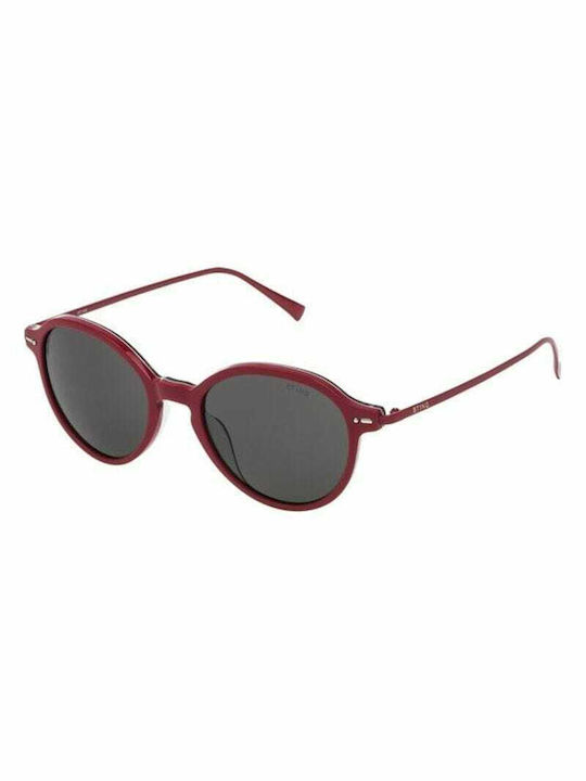 Sting Sonnenbrillen mit Rot Rahmen und Gray Linse SST007 0TA6