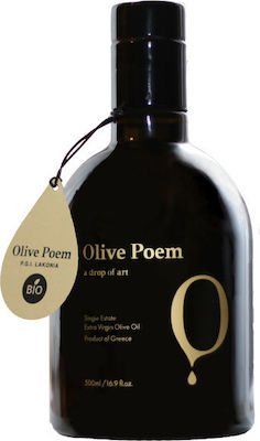 Olive Poem - A Drop Of Art Βιολογικό Εξαιρετικό Παρθένο Ελαιόλαδο 0.5lt