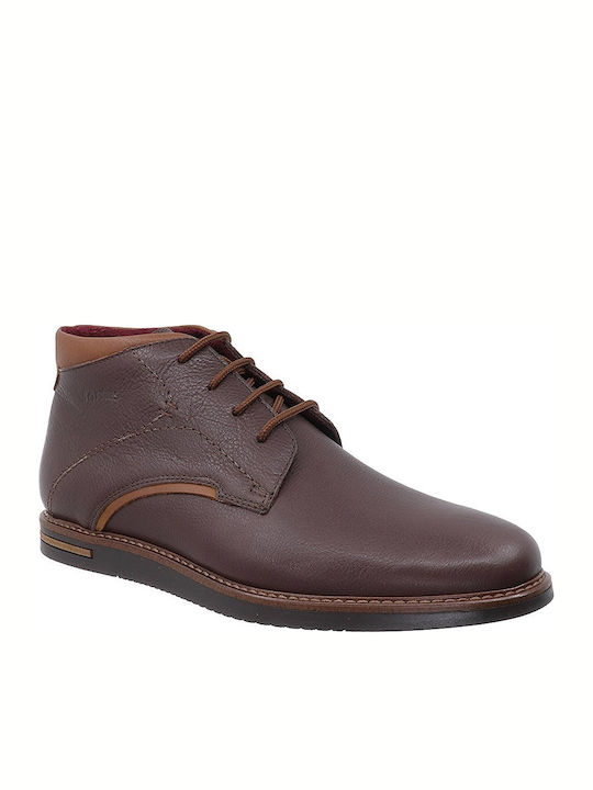 Softies Men's Leather Boots Cognac