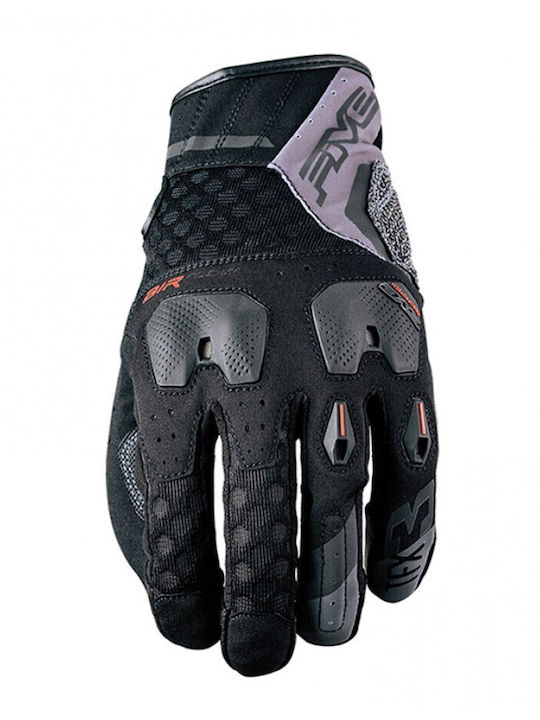 Five TFX3 Airflow Summer Motorcycle Gloves Black