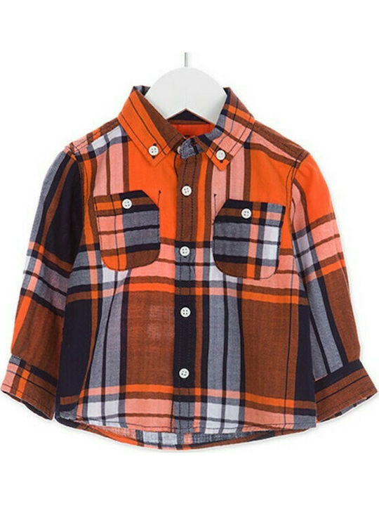 Losan Kids Checked Shirt Red 827-3001AC