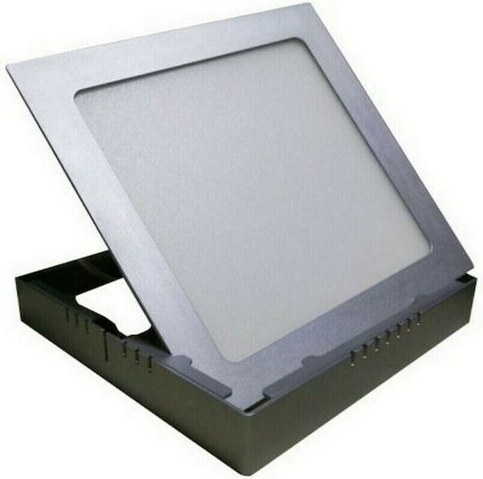 Aca Slimpanel Quadratisches Außen-LED-Panel 14W mit Natürliches Weiß Licht 4000K 17x17cm
