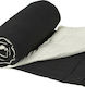 Silk Fashion Duvet Queen 220x240cm 11053 Black / Ivory