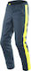 Dainese Storm II Men's Waterproof Riding Pants Black Iris - Fluo Yellow