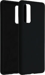 Senso Liquid Silicone Back Cover Black (Galaxy S20 FE)