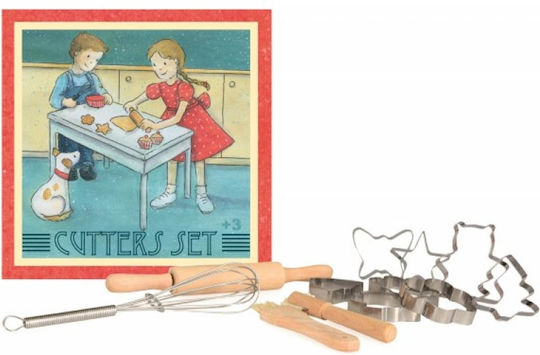 Egmont Kochspielzeug / Küchenutensilien Set Ausstechformen für Kekse mit Rezept