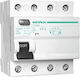 Geyer Phase Relays Leckage der Erde 63A Quadruple Pole 6kA 30mA 4x63A