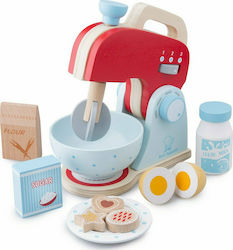 New Classic Toys Kids Household Appliance Μίξερ made of Wood 8pcs