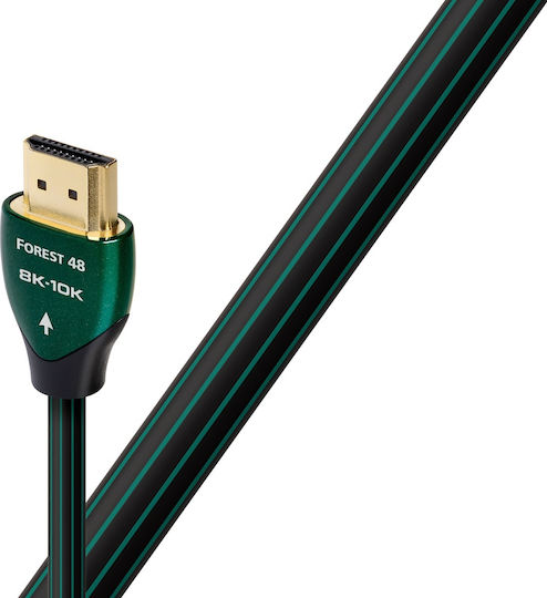 Audioquest Forest 48 HDMI 2.1 Ultra High Speed 48Gbps 4K 120Hz HDR VRR Cable HDMI male - HDMI male 1m Πράσινο
