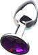 Kiotos Πρωκτική Σφήνα Small Silver/Purple 6cm