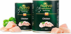 Nuevo Super Premium Canned Wet Dog Food with Chicken 1 x 400gr