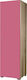 G1 Eine Tür Schrank Oak-Pink 45x50x180cm
