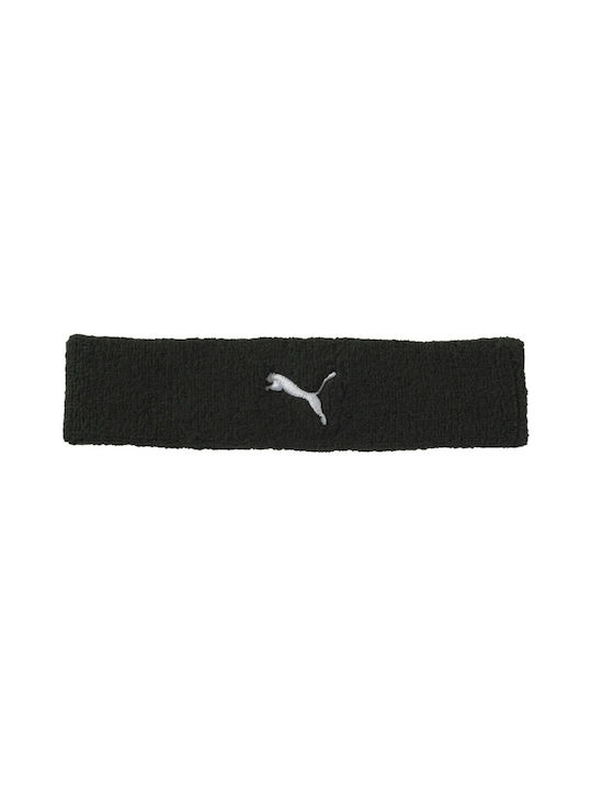 Puma Спортна лента за чело Черно