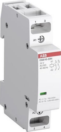 Abb Phase Relays Power 16A Bipolar With Voltage 230V Remote Controlled 230VAC/DC 2NO
