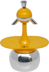 Top Moka Americano Μπρίκι Espresso 2cups Κίτρινο